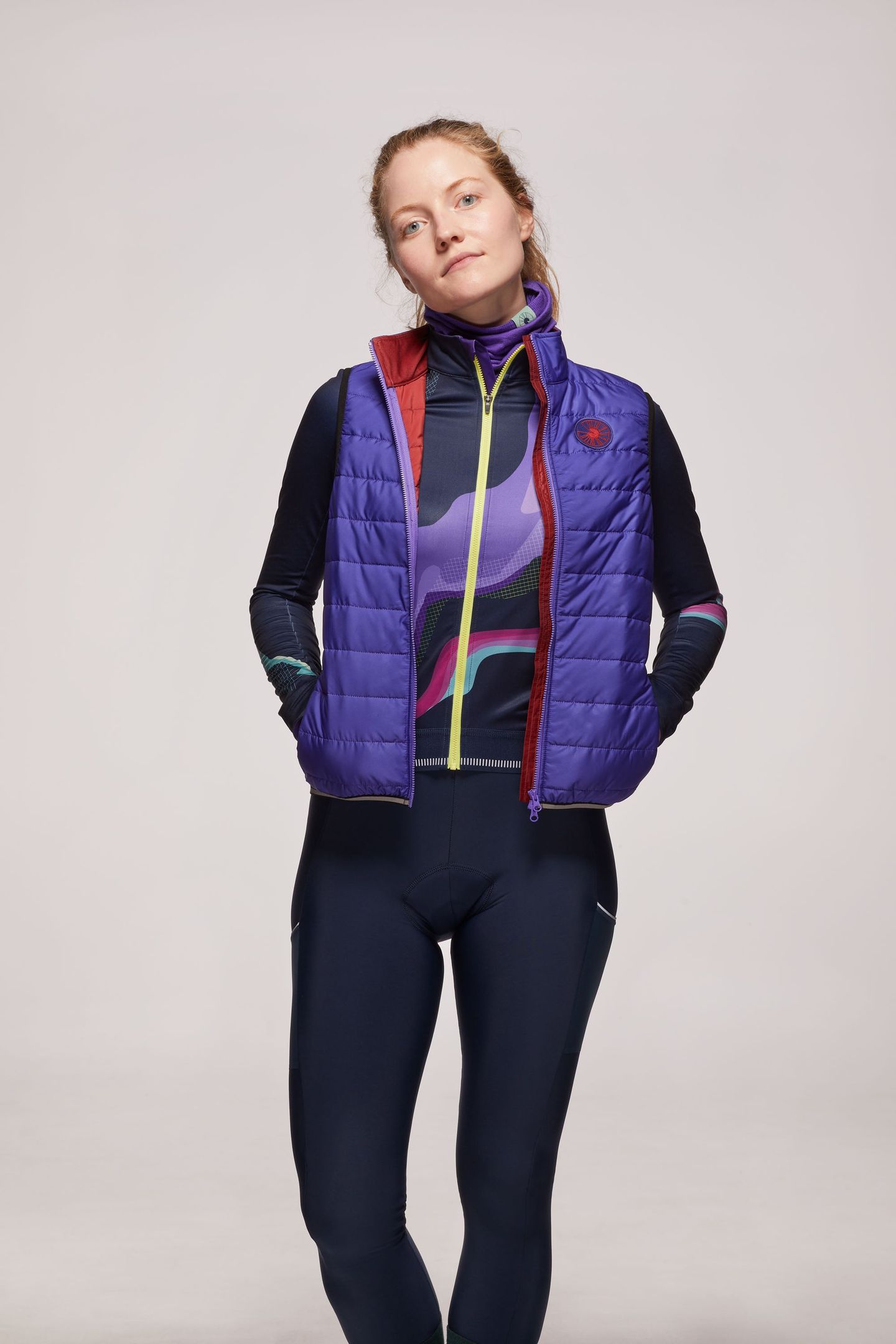 Escape Women's Insulated Padded Vest – Atlas Sunset